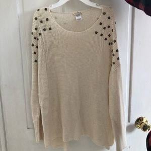 Studded Sweater